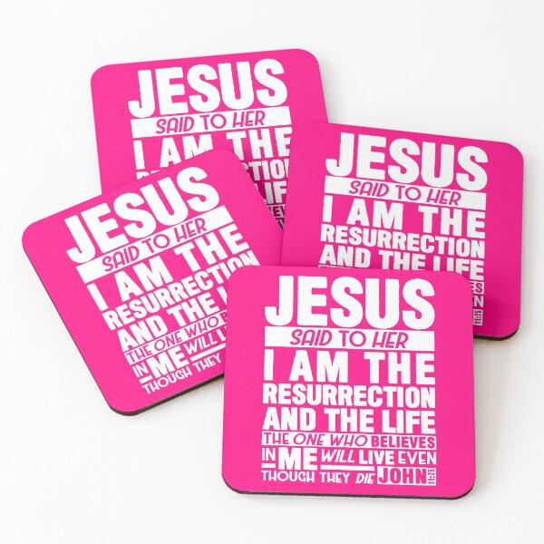 Item preview, John 11:25 Resurrection designed and sold by plushism.