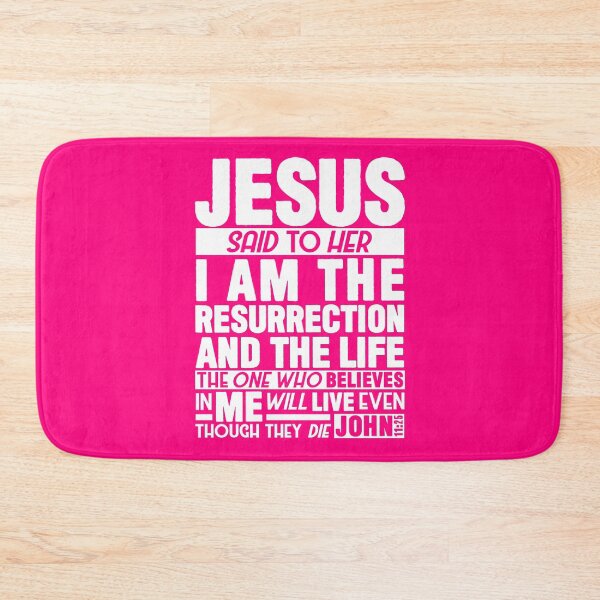 Item preview, John 11:25 Resurrection designed and sold by plushism.