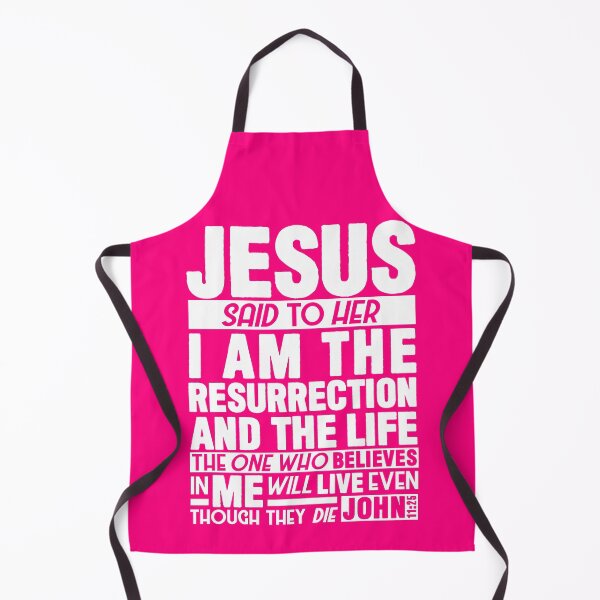 Item preview, John 11:25 Resurrection designed and sold by plushism.