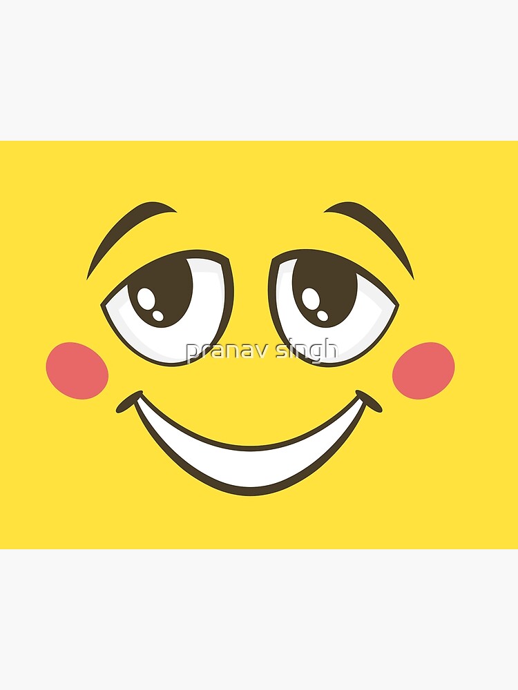 Big Smiley Fun Face Emoji 