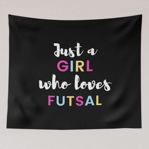 Item preview, Just a girl who loves futsal designed and sold by TheGreenGoat.