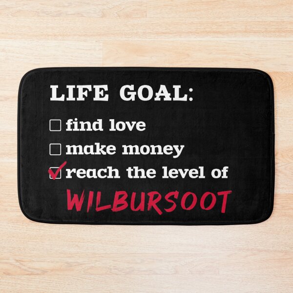 Item preview, Life goal - WilburSoot designed and sold by 2Girls1Shirt.
