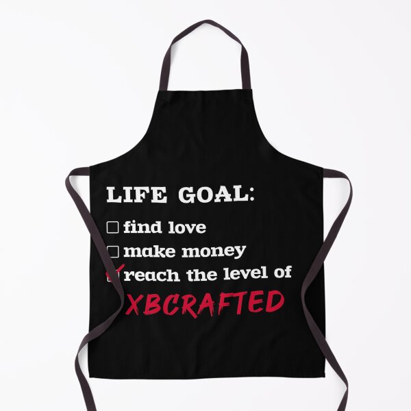 Aperçu de l'œuvre Life goal - xBCrafted créée et vendue par 2Girls1Shirt.