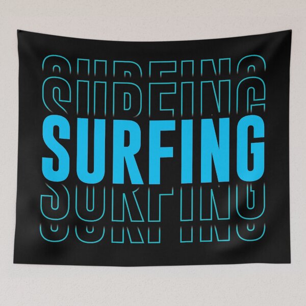 Item preview, Surfing Typography - Text Stacked designed and sold by cotros.