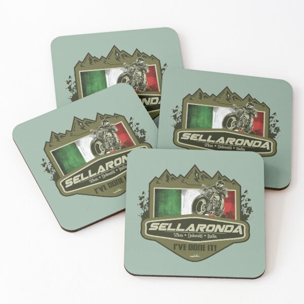 Item preview, Sella Ronda Dolomites Sellaronda Italy Motorcycle Ive Done It! Sticker T-Shirt 01 designed and sold by OuterShellUK.