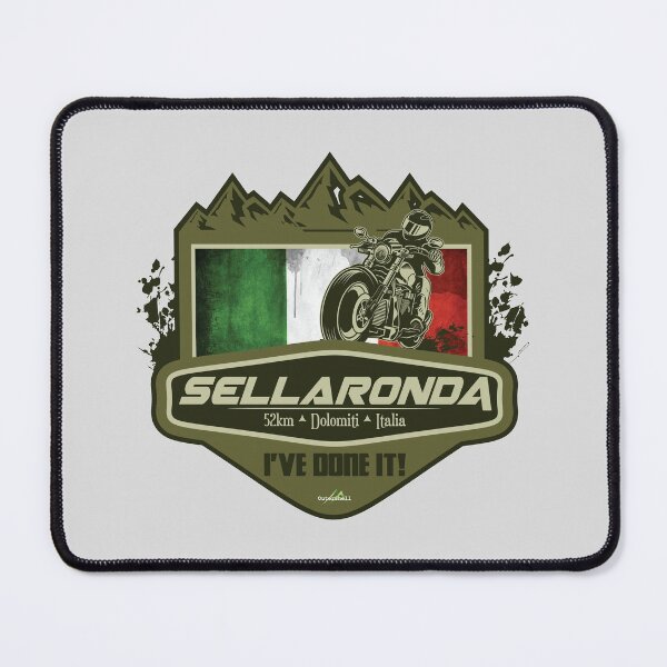 Item preview, Sella Ronda Dolomites Sellaronda Italy Motorcycle Ive Done It! Sticker T-Shirt 01 designed and sold by OuterShellUK.