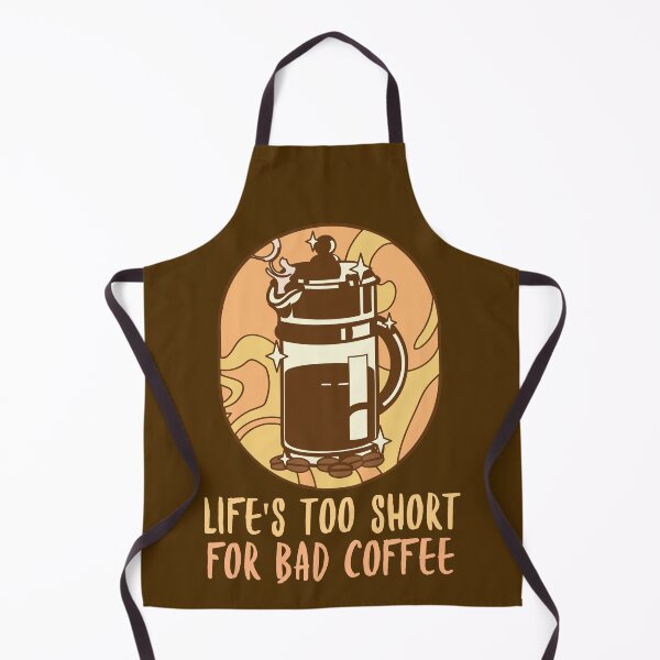 Item preview, Life´s Too Short For Bad Coffee. Coffee Aficionado designed and sold by Rebel-Design.