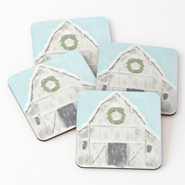 Item preview, Barn on a snowy day. designed and sold by Shelly  Moore.