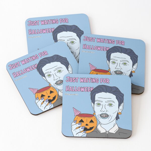 Item preview, Just Waiting For Halloween designed and sold by UncannyPrairie.