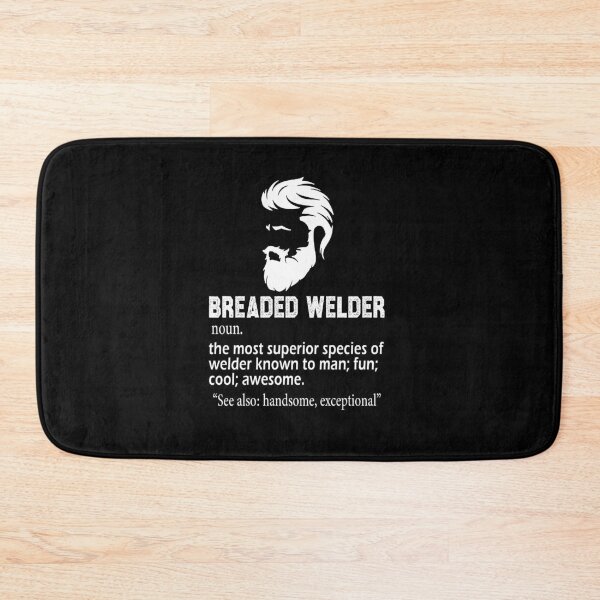 Item preview, welding Funny Beard Welder Definition Meaning Gift funny sarcastic offended saying gift   Birthday Meme Girlfriend boyfriend designed and sold by joygift369.