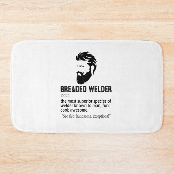 Item preview, welding Funny Beard Welder Definition Meaning Gift funny sarcastic offended saying gift   Birthday Meme Girlfriend boyfriend designed and sold by joygift369.