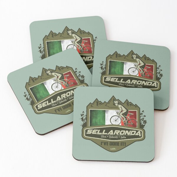 Item preview, Sella Ronda Dolomites Sellaronda Italy bicycle Ive Done It! Sticker T-Shirt 01 designed and sold by OuterShellUK.