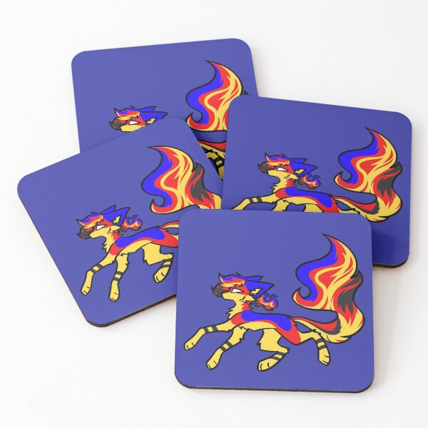 Item preview, Polyamorous Pride Flame Fox designed and sold by NoirFaux.