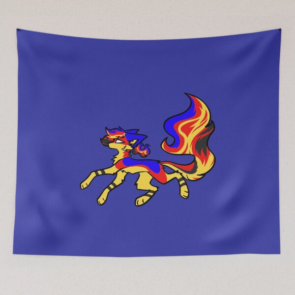 Item preview, Polyamorous Pride Flame Fox designed and sold by NoirFaux.