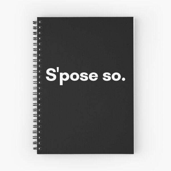 Item preview, S'pose so. designed and sold by Trufictioneer.