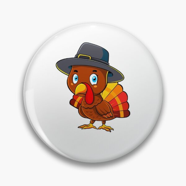 Item preview, Turkey Pilgrim Cute Thanksgiving Men Women Kids designed and sold by Hennes643.