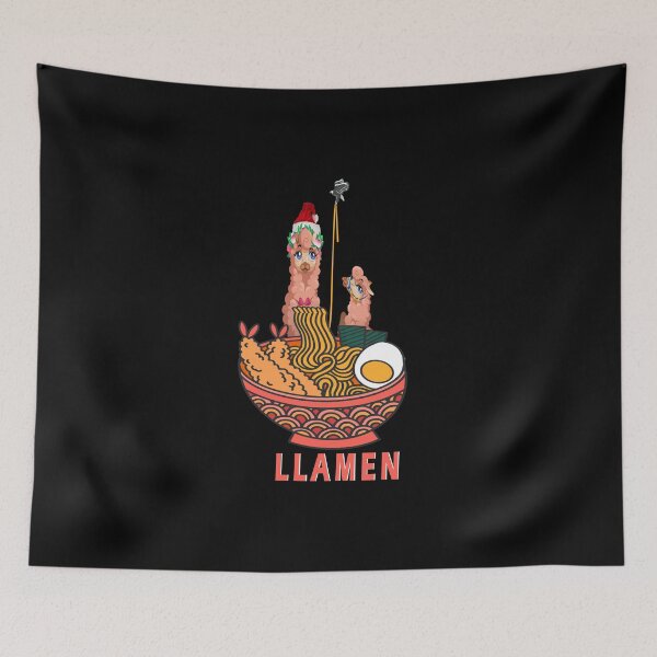 Item preview, LLAMEN Funny ramen and llama lover designed and sold by boyastore.