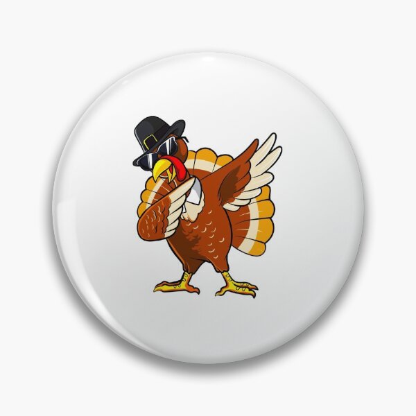 Item preview, Dabbing Turkey Thanksgiving Day Gifts Pilgrim Boys Kids Men designed and sold by Hennes643.