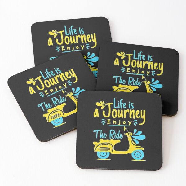 Item preview, Life Is A Journey Enjoy The Ride Essential T-Shirt designed and sold by Mogadoor.