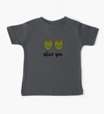 Olive You Baby Tee