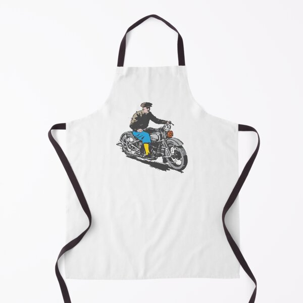 Item preview, Motorcycle Guy Retro designed and sold by ArtofDissent.