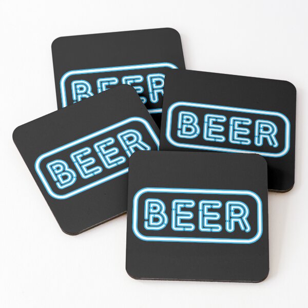 Item preview, BEER Blue Neon Bar Sign designed and sold by DKdesigns27.