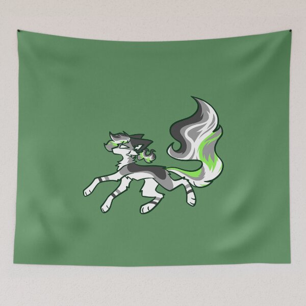Item preview, Agender Pride Flame Fox designed and sold by NoirFaux.
