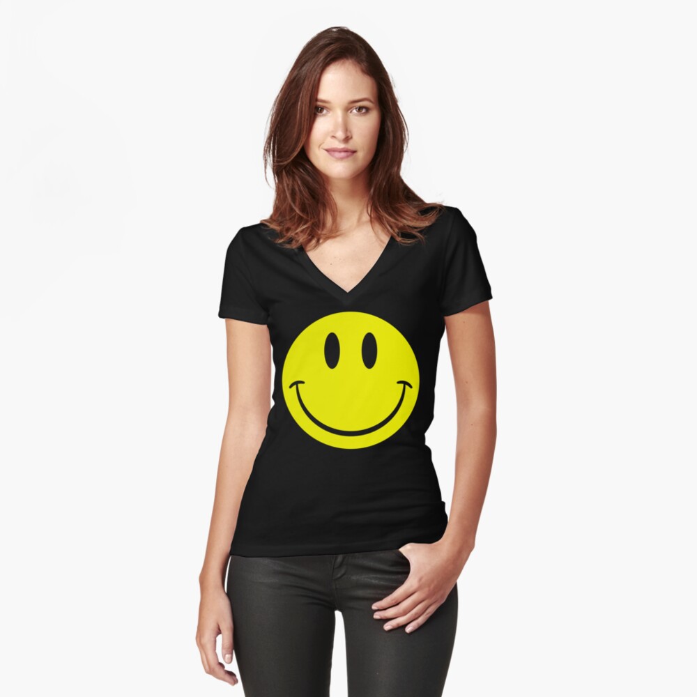 Item preview, Fitted V-Neck T-Shirt designed and sold by nikhorne.