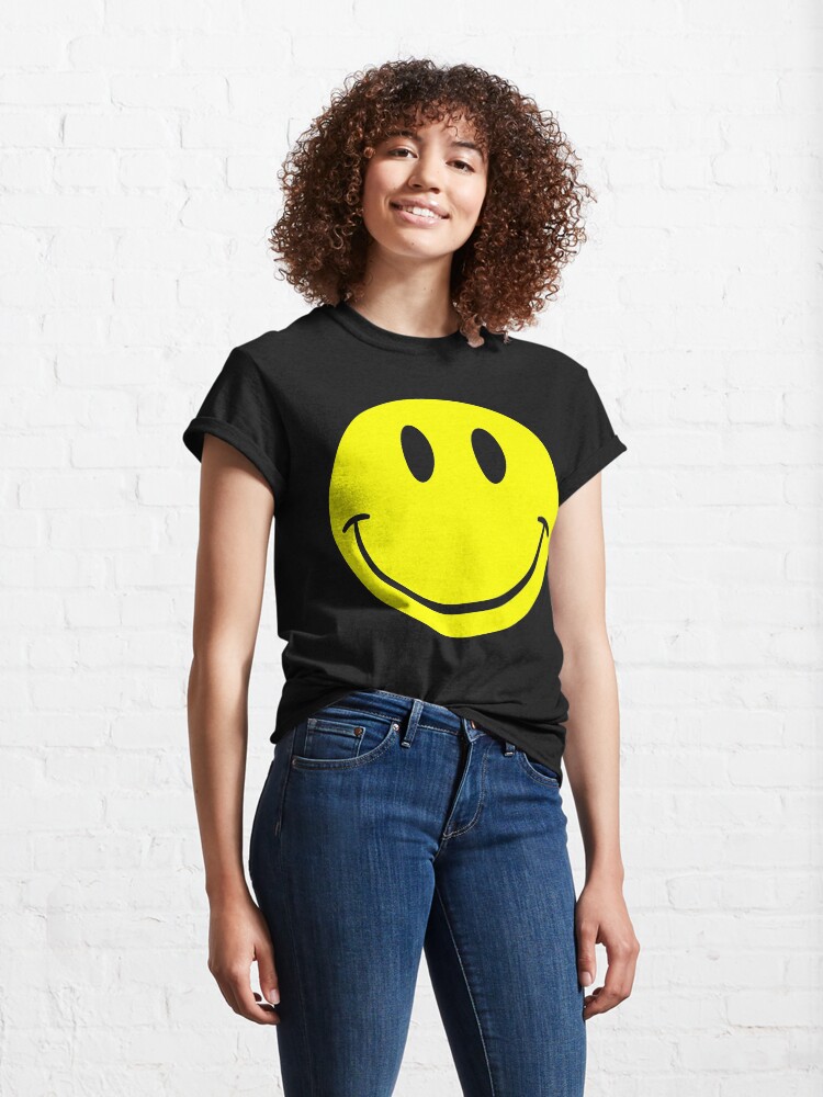Thumbnail 4 of 7, Classic T-Shirt, NDVH Smiley designed and sold by nikhorne.