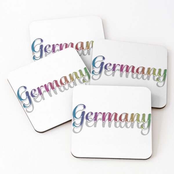 Item preview, Germany in multicolor with shadow designed and sold by PandLcreations.