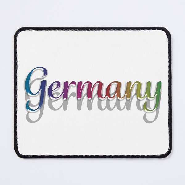 Item preview, Germany in multicolor with shadow designed and sold by PandLcreations.