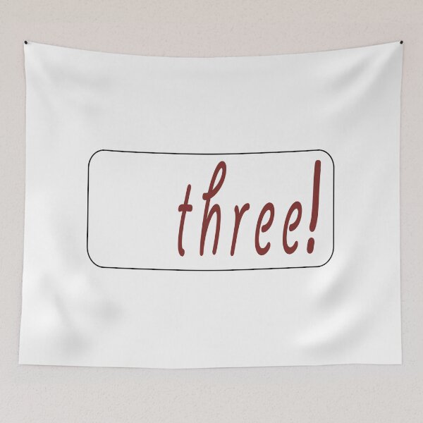 Item preview, Three! designed and sold by MyxTees.
