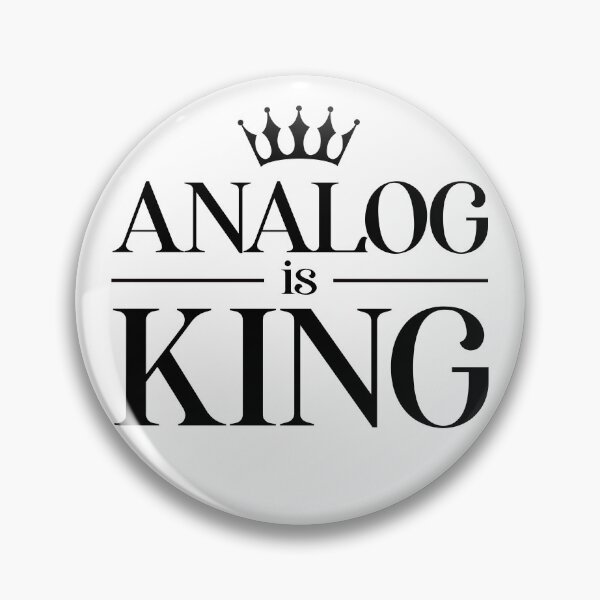 Artikelvorschau, Analog ist König entworfen und verkauft von courbebleue.