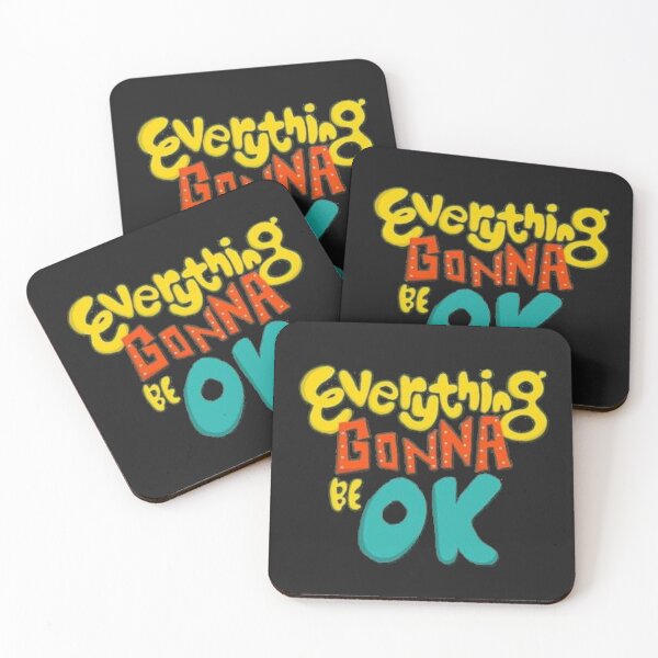 Item preview, Everything Gonna Be Ok Quote Typography Vector Lettering For T Shirt Design designed and sold by Mogadoor.