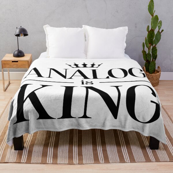 Item preview, Analog is King designed and sold by courbebleue.