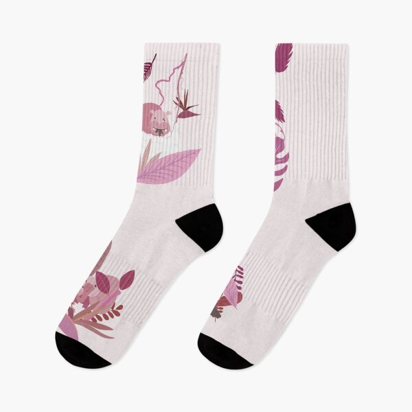 Item preview, Pink Jungle Animals designed and sold by LauraAnneArt.