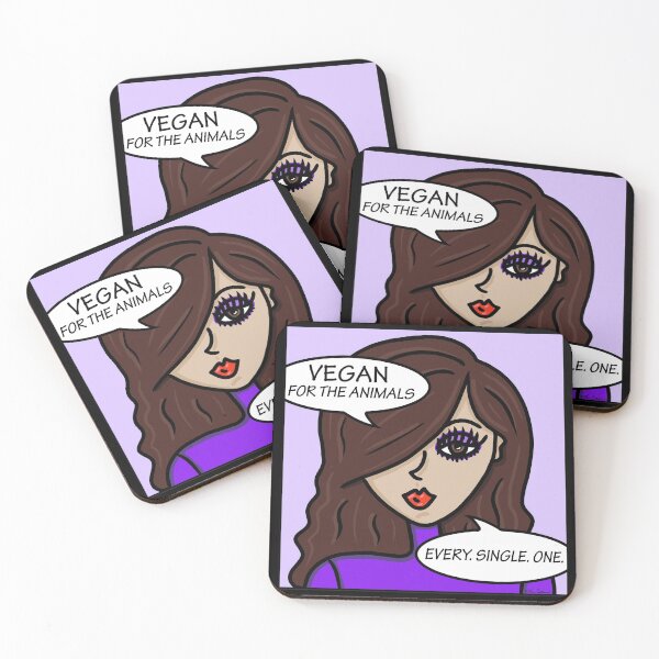 Item preview, Vegan For The Animals Every Single One designed and sold by Lois Eastlund.