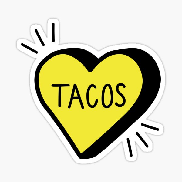 Item preview, Love Tacos designed and sold by Design Minds Boutique.