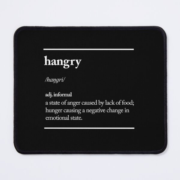 Item preview, Hangry designed and sold by MotivatedType.
