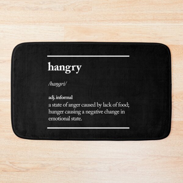 Item preview, Hangry designed and sold by MotivatedType.