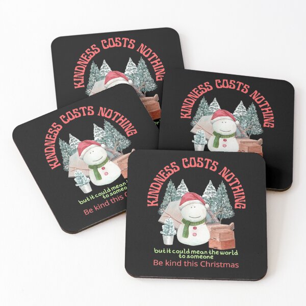 Item preview, Kindness costs nothing but it could mean the world to someone. Be kind this Christmas designed and sold by Scribblehound.