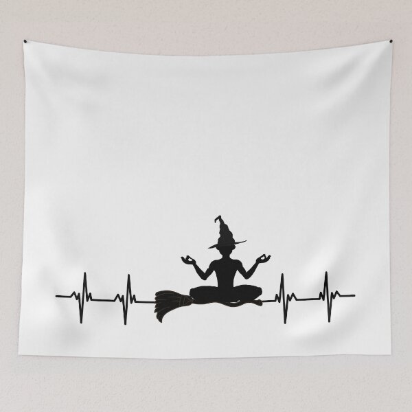 Item preview, Heartbeat Yoga Witch designed and sold by Absolute Gratitude.