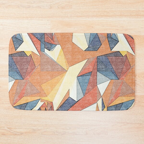 Item preview, Net of multicolored triangles Sketch 4 designed and sold by pASob-dESIGN.