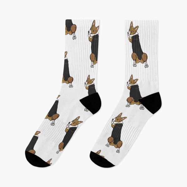 Item preview, Corgi Turkey leg sploot! designed and sold by KayyArkham.