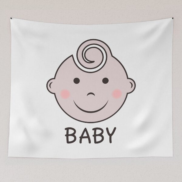 Item preview, cute baby face  designed and sold by Mohamed Abd El Salaam.