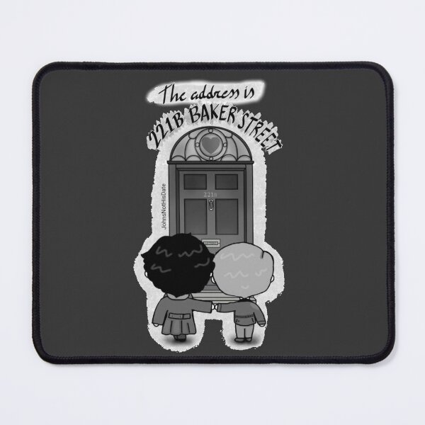 Item preview, The address is 221B Baker Street designed and sold by TheGoldWreath.