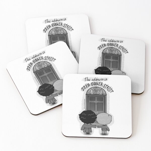 Item preview, The address is 221B Baker Street designed and sold by TheGoldWreath.