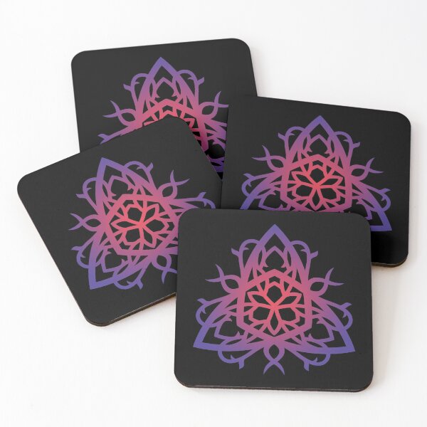 Item preview, Celtic Red Blue Gradient Mandala designed and sold by CitizenAwear.