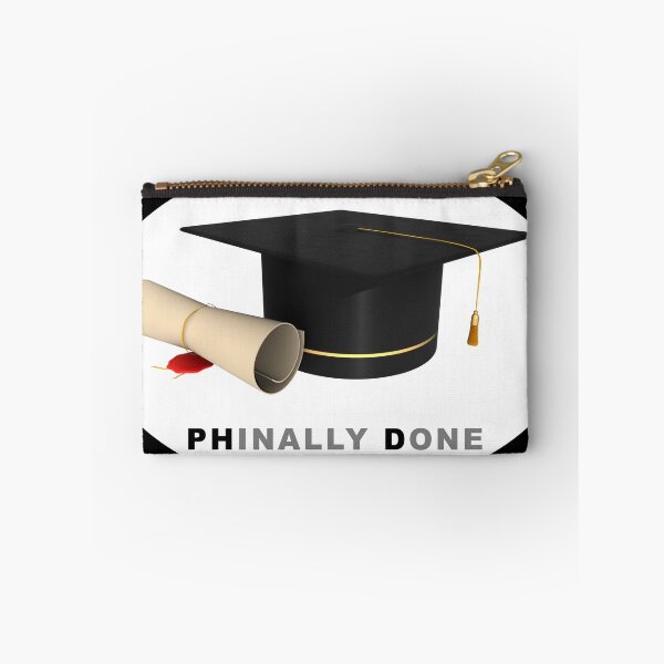 Item preview, PhD Finally done (Phinally Done) doctorate on black designed and sold by Lady-Frost.