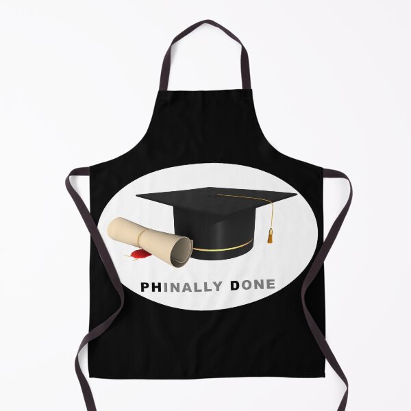Item preview, PhD Finally done (Phinally Done) doctorate on black designed and sold by Lady-Frost.